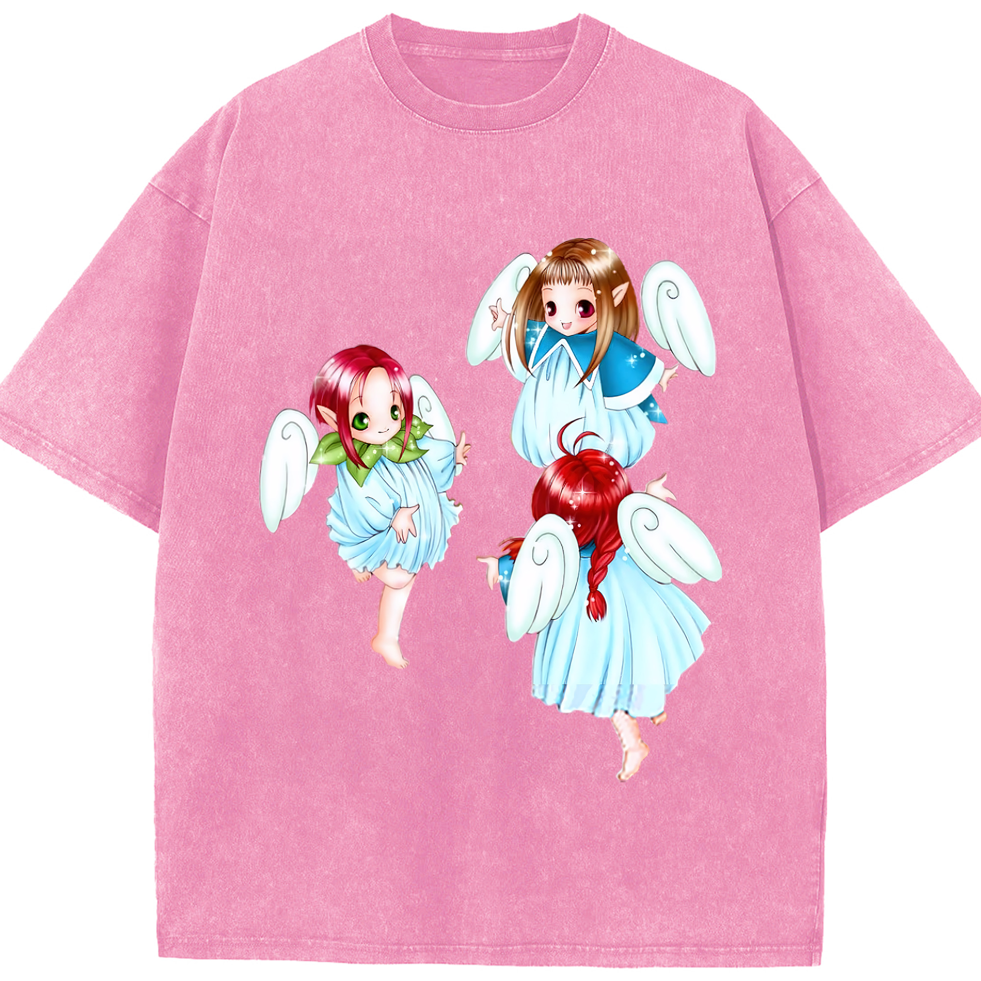 （画像用） 遊☆戯☆王 Yu-Gi-Oh! 綿100% ヴィンテージ風 半袖Tシャツ（フロントプリント）